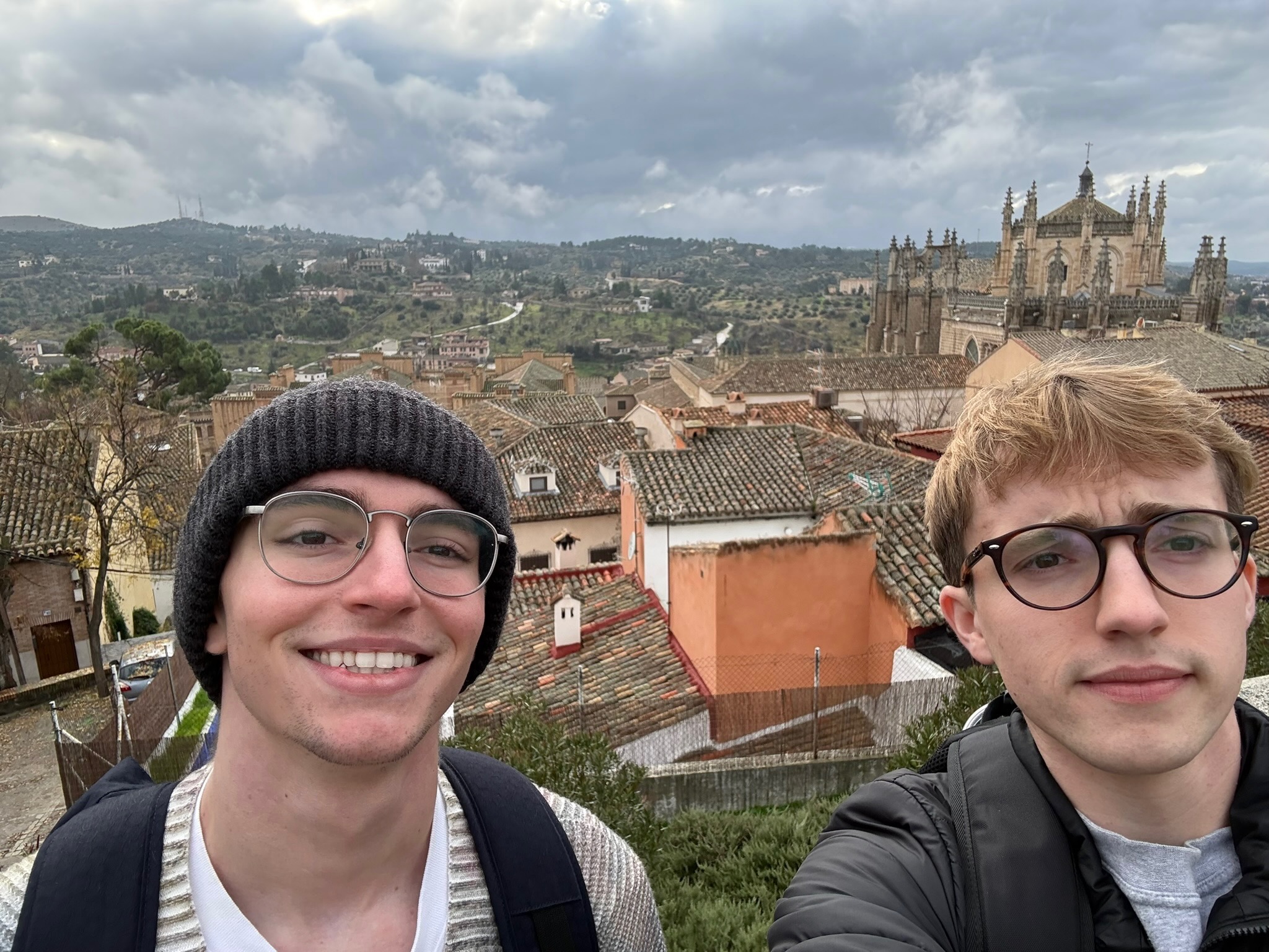 Me and my brother in Toledo