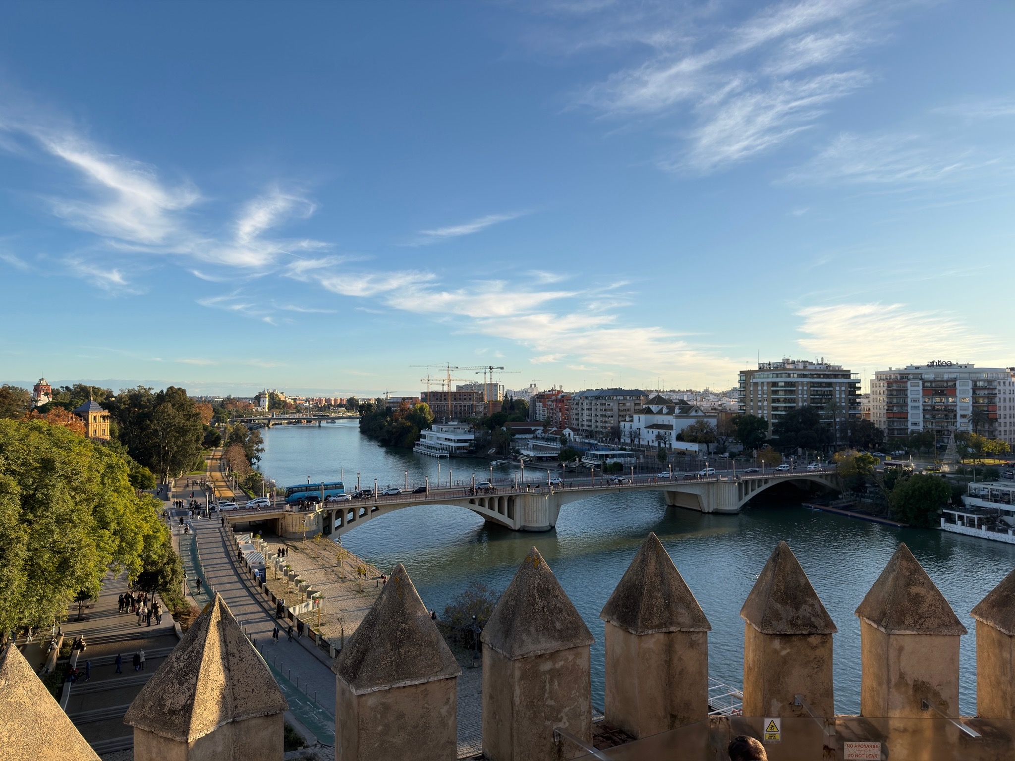View from the top of Torre del Oro